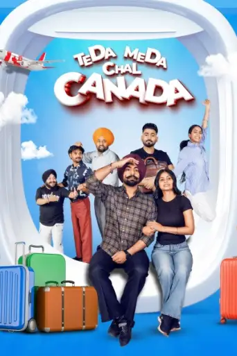 Teda Meda Chal Canada (2025) WEB-DL Punjabi (DD2.0) 4K 1080p 720p & 480p [x264/HEVC]