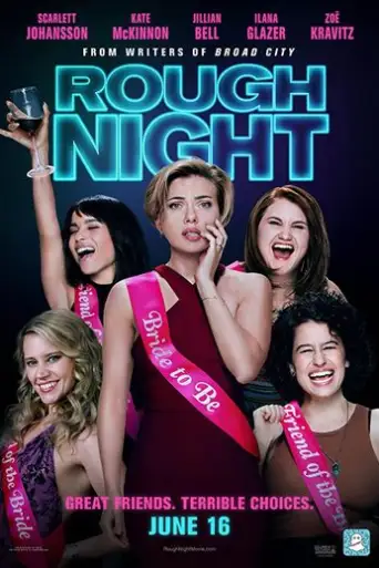 Rough Night (2017) Hindi poster