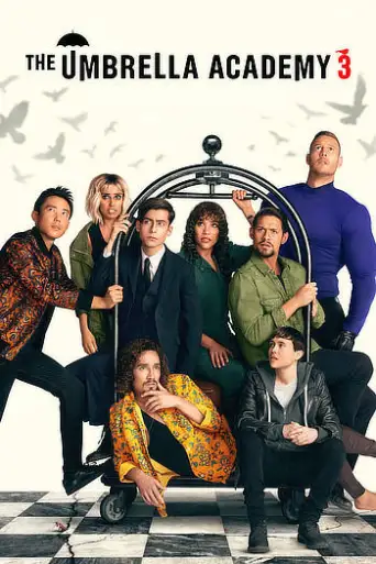 The Umbrella Academy (Season 3) WEB-DL [Hindi 5.1 & English] 720p & 480p x264/10Bit HEVC [ALL Episodes] | NF Series