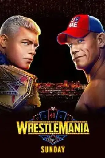 WWE WrestleMania 41: Sunday (2025) WEB-DL [Hindi DD2.0 & English] 1080p 720p & 480p [x264/HEVC] | Full Event
