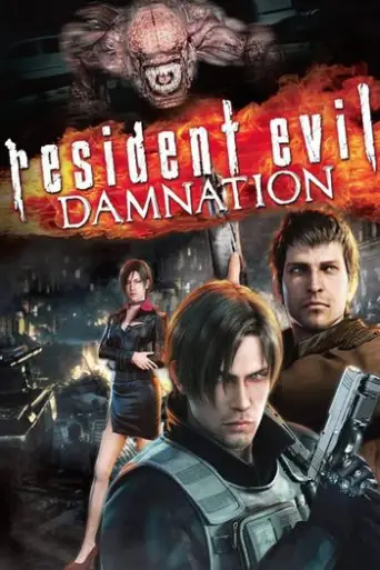 Resident Evil Damnation (2012) BluRay Dual Audio [Hindi (ORG 2.0) & English] 720p & 480p x264 HD