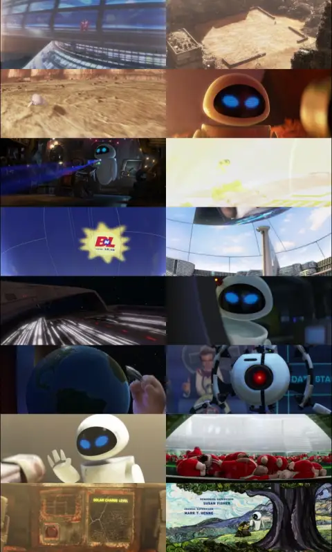Still 1 of WALL·E (2008) BluRay [Hindi (DD5.1) & English] 1080p 720p & 480p Dual Audio [x264]