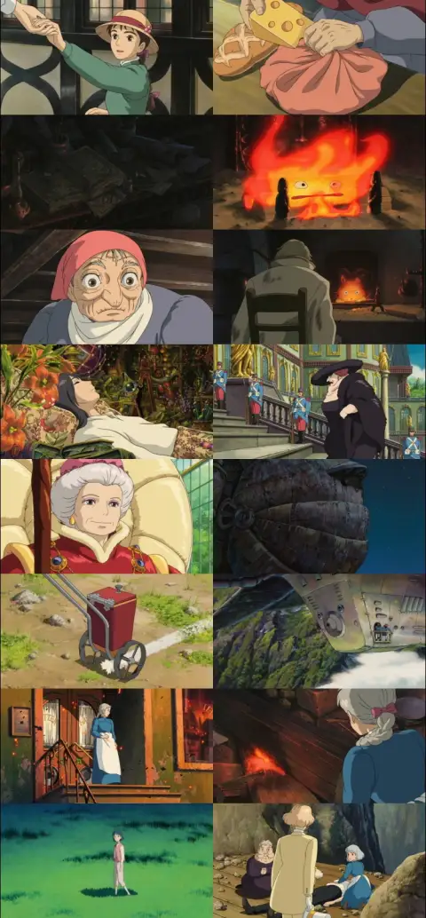 Still 1 of Howl’s Moving Castle (2004) WEB-DL [Hindi (DD5.1) & English] 1080p 720p & 480p Dual Audio [x264/ESubs]