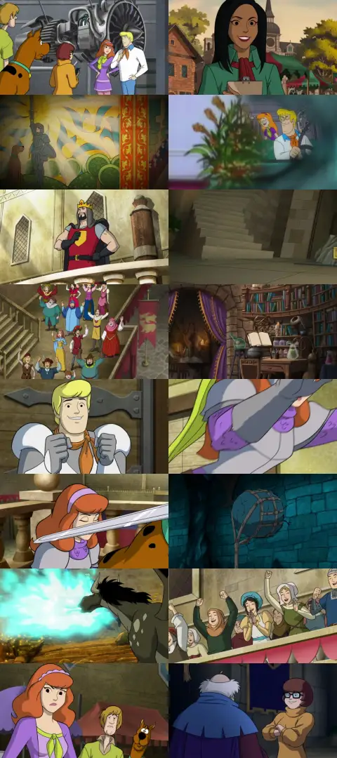 Still 1 of Scooby-Doo! The Sword and the Scoob (2021) WEB-DL [Hindi (DD2.0) & English] 1080p 720p & 480p Dual Audio [x264/ESubs]