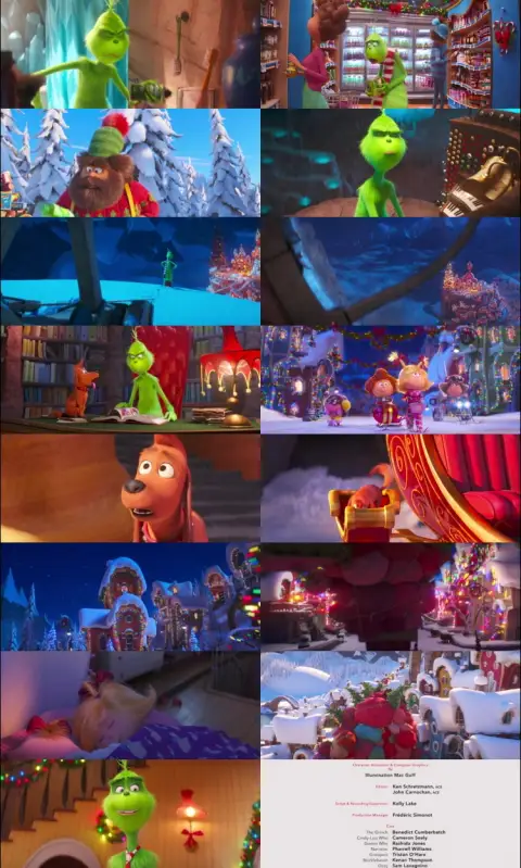 Still 1 of The Grinch (2018) BluRay [Hindi (DD5.1) & English] 1080p 720p & 480p Dual Audio [x264]
