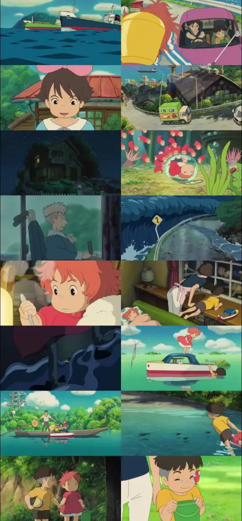 Still 1 of Ponyo (2008) WEB-DL [Hindi (DD5.1) & English] 1080p 720p & 480p Dual Audio [x264/ESubs]