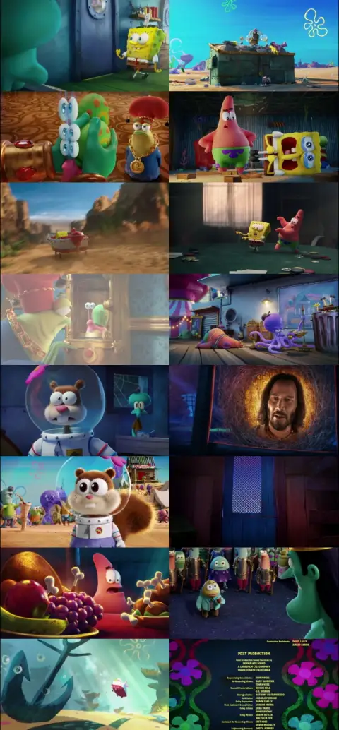 Still 1 of The SpongeBob Movie Sponge on the Run (2020) WEB-DL Dual Audio [Hindi & English] 1080p 720p & 480p x264 HD