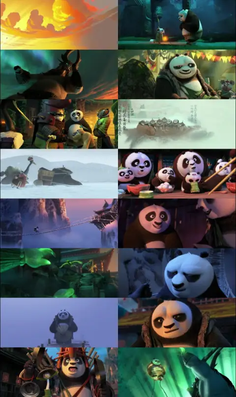 Still 1 of Kung Fu Panda 3 (2016) BluRay [Hindi (ORG 5.1) & English] 1080p 720p & 480p Dual Audio [x264]
