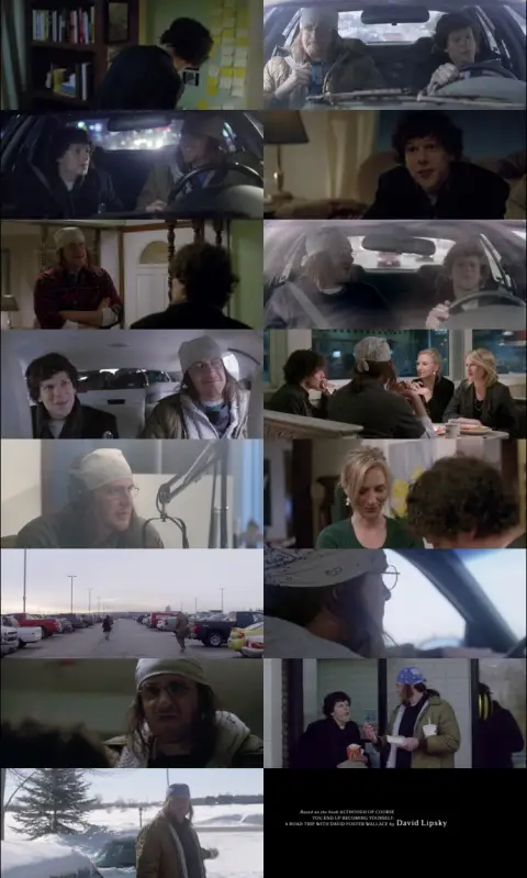Still 1 of The End of the Tour (2015) BluRay [Hindi (DD5.1) & English] 1080p 720p & 480p Dual Audio [x264]