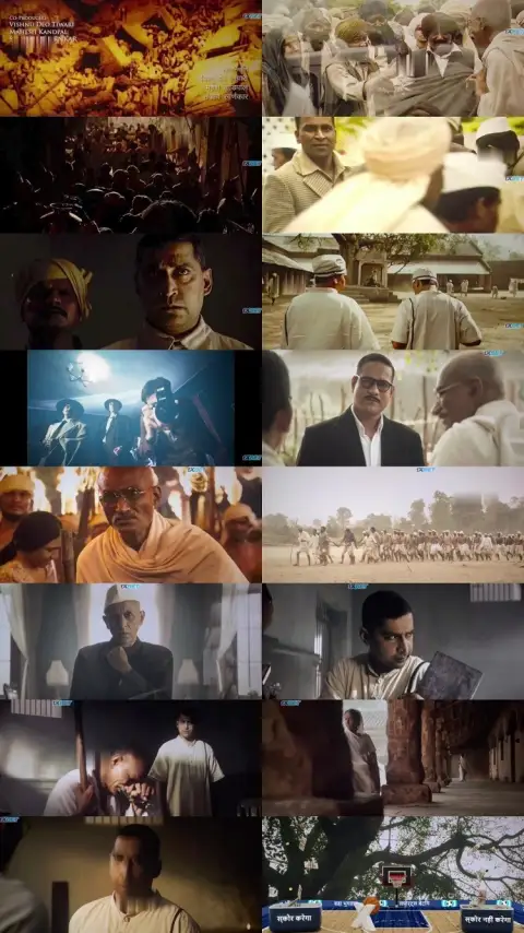Still 1 of Gandhi Godse Ek Yudh (2023) Hindi HDCAM 1080p 720p & 480p x264 DD2.0