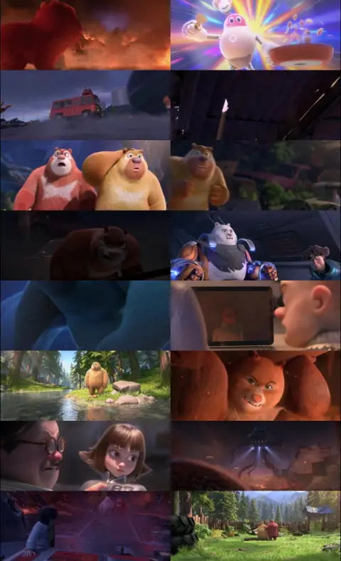 Still 1 of Boonie Bears: Guardian Code (2024) WEB-DL [Hindi (DD2.0) & English] 1080p 720p & 480p Dual Audio [x264/ESubs]