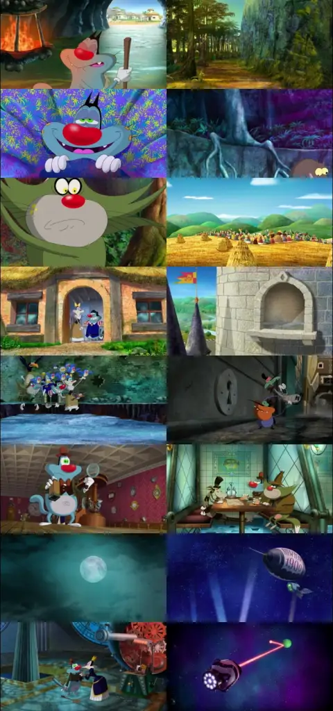 Still 1 of Oggy and the Cockroaches: The Movie (2013) WEB-DL [Hindi (DD2.0) & English] 1080p 720p & 480p Dual Audio [x264/ESubs]