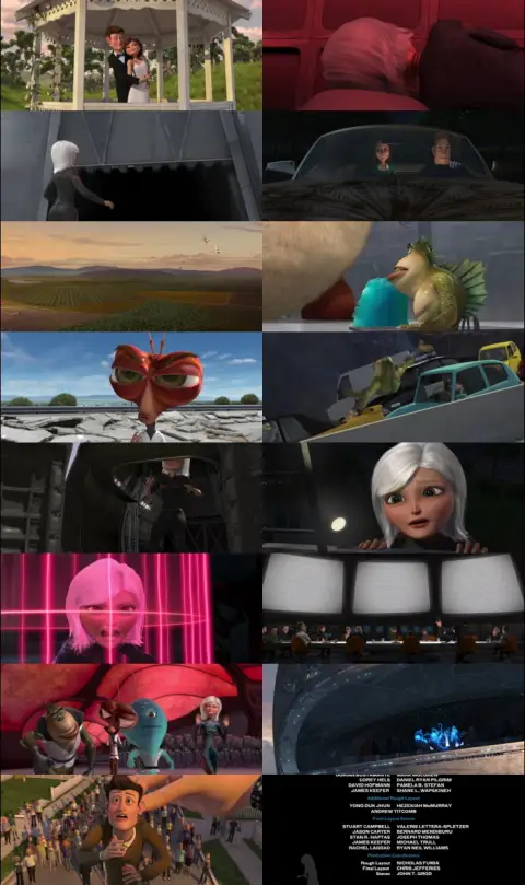 Still 1 of Monsters vs. Aliens (2009) BluRay [Hindi (DD5.1) & English] 1080p 720p & 480p Dual Audio [x264]