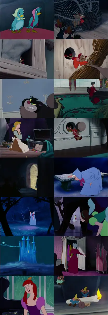 Still 1 of Cinderella (1950) BluRay [Hindi (DD2.0) & English] 1080p 720p & 480p Dual Audio [x264]