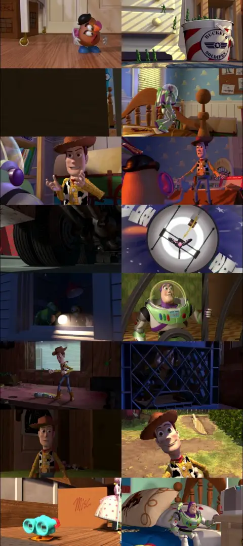 Still 1 of Toy Story (1995) BluRay [Hindi (DD2.0) & English] 1080p 720p & 480p Dual Audio [x264]