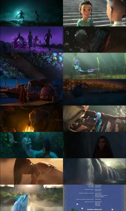 Still 1 of Raya and The Last Dragon (2021) BluRay Dual Audio [Hindi DD2.0 & English] 1080p 720p 480p x264/ HD