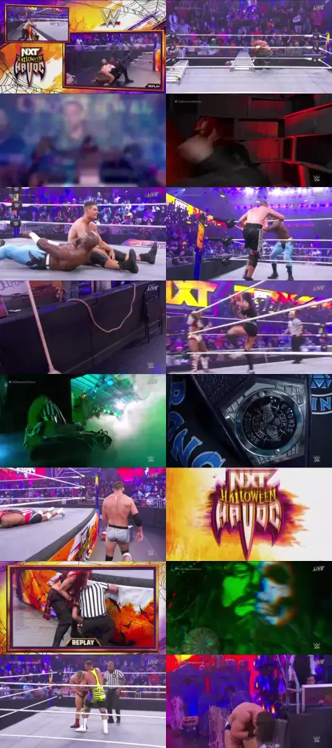 Still 1 of WWE NXT Halloween 2022 Main Event English WEB-DL 720p & 480p x264 DD2.0