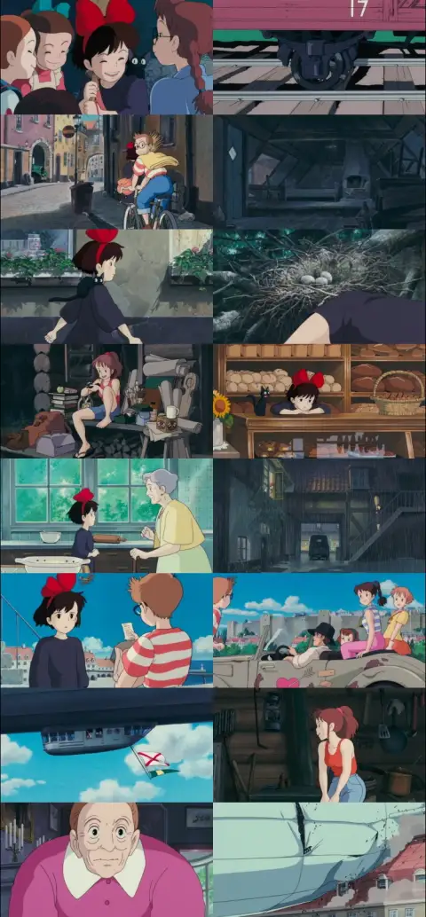 Still 1 of Kiki’s Delivery Service (1989) WEB-DL [Hindi (DD5.1) & English] 1080p 720p & 480p Dual Audio [x264/ESubs]