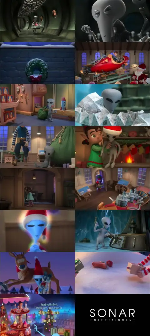 Still 1 of Alien Xmas (2020) WEB-DL Dual Audio [Hindi & English] 1080p 720p & 480p x264 HD