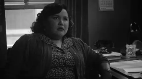 Still 2 of Spider-Noir (Season 1) WEB-DL [Hindi (DD5.1) & English] 4K 1080p 720p & 480p [x264/10Bit-HEVC] | [ALL Episodes] | PrimeVideo Series [Authentic Black and White]