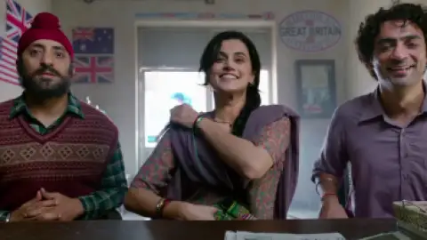Still 2 of Dunki (2023) WEB-DL [Hindi DD5.1] 1080p 720p & 480p [x264/10Bit-HEVC]