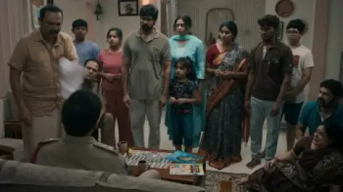Still 6 of Show Time (2025) WEB-DL [Hindi (DD2.0) & Telugu] 4K 1080p 720p & 480p Dual Audio [x264/HEVC]