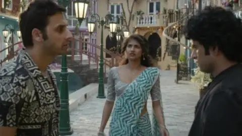 Still 3 of Saaree (2025) WEB-DL [Hindi (DD2.0) & Telugu] 1080p 720p & 480p Dual Audio [x264/10Bit-HEVC]