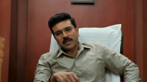 Still 5 of Game Changer (2025) DS4K WEB-DL [Hindi (DD5.1) & Telugu] 4K 1080p 720p & 480p Dual Audio [x264/HEVC] | [Exclusive By ]