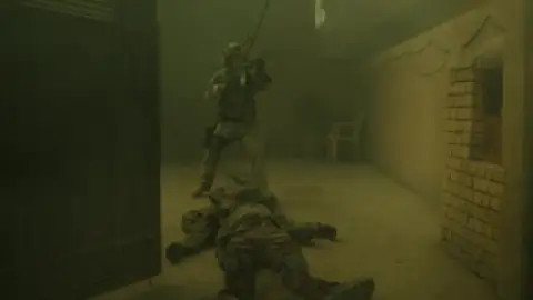 Still 5 of Warfare (2025) WEB-DL [Hindi (DD2.0) & English] 4K 1080p 720p & 480p Dual Audio [x264/10Bit-HEVC]
