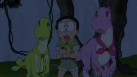 Still 6 of Doraemon: Nobita’s New Dinosaur (2020) BluRay [Hindi (DD2.0) & Japanese] 1080p 720p & 480p Dual Audio [x264/10Bit-HEVC]