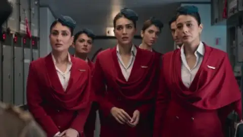 Still 1 of Crew (2024) WEB-DL [Hindi DD5.1] 4K 1080p 720p & 480p [x264/HEVC]