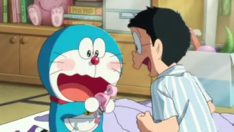 Still 1 of Doraemon: Nobita’s New Dinosaur (2020) BluRay [Hindi (DD2.0) & Japanese] 1080p 720p & 480p Dual Audio [x264/10Bit-HEVC]