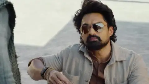 Still 1 of Arjun S/O Vyjayanthi (2025) UNCUT WEB-DL [Hindi (DD5.1) & Telugu] 1080p 720p & 480p Dual Audio [x264/10Bit-HEVC]