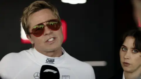 Still 6 of F1: The Movie (2025) DS4K WEB-DL [Hindi (DD5.1) & English] 4K 1080p 720p & 480p Dual Audio [x264/10Bit-HEVC]