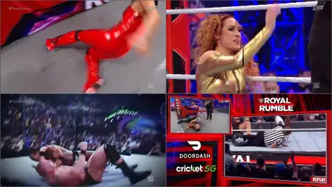 Still 1 of WWE Royal Rumble (2022) PPV WEBRip 720p & 480p x264