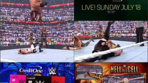 Still 1 of WWE Hell In A Cell 2021 PPV WEBRip 720p & 480p x264