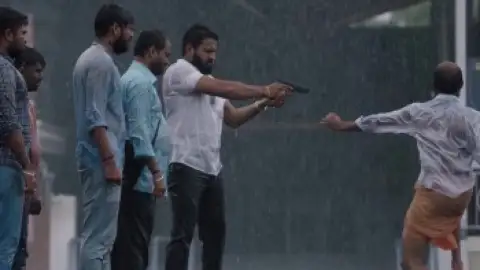Still 4 of Garuda Gamana Vrishabha Vahana (2021) [Hindi – HQ/Studio Dub] WEB-DL 1080p 720p 480p [x264/HEVC] HD | [Without-ADs]