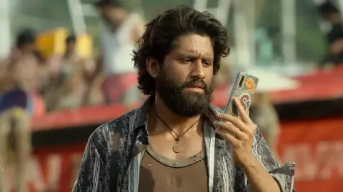 Still 4 of Thandel (2025) WEB-DL [Hindi (DD5.1) & Telugu] 1080p 720p & 480p Dual Audio [x264/HEVC] | [Exclusive By ]