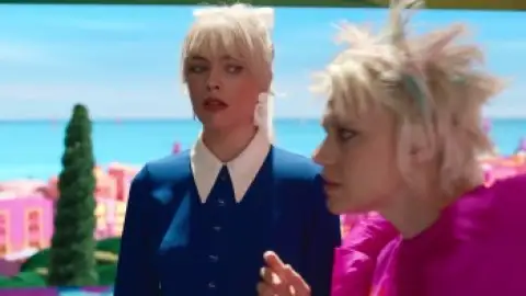 Still 6 of Barbie (2023) BluRay [Hindi (ORG 2.0) & English] 4K 1080p 720p & 480p Dual Audio [x264/10Bit-HEVC]