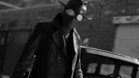 Still 4 of Spider-Noir (Season 1) WEB-DL [Hindi (DD5.1) & English] 4K 1080p 720p & 480p [x264/10Bit-HEVC] | [ALL Episodes] | PrimeVideo Series [Authentic Black and White]