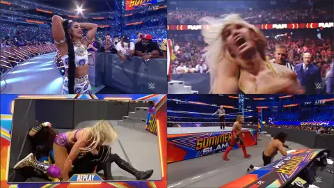 Still 1 of WWE SummerSlam (2021) PPV WEBRip 720p & 480p x264