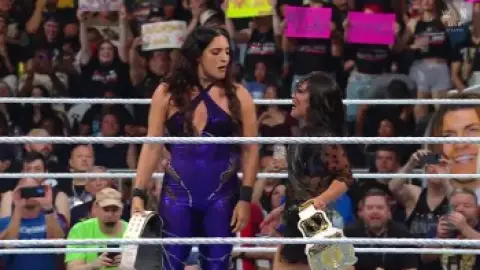 Still 3 of WWE Evolution (2025) WEB-DL [Hindi (DD2.0) & English] 1080p 720p & 480p [x264/ESubs] | Full Event